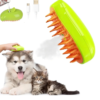Cepillo a vapor1 Cepillo Peine para Mascotas con Vapor – Cepillado suave y sin tirones