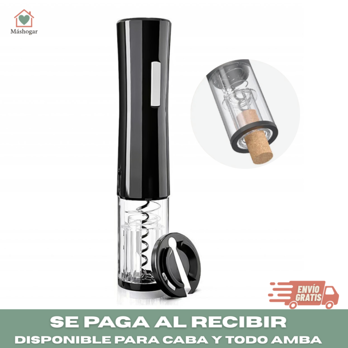 Sacacorchos Eléctrico | Abrí Tus Vinos con Elegancia y estilo