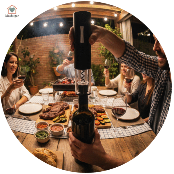 Secar pared (3) Sacacorchos Eléctrico | Abrí Tus Vinos con Elegancia y estilo