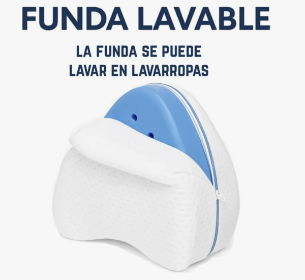 Almohada Viscoelástica para Piernas y Rodillas