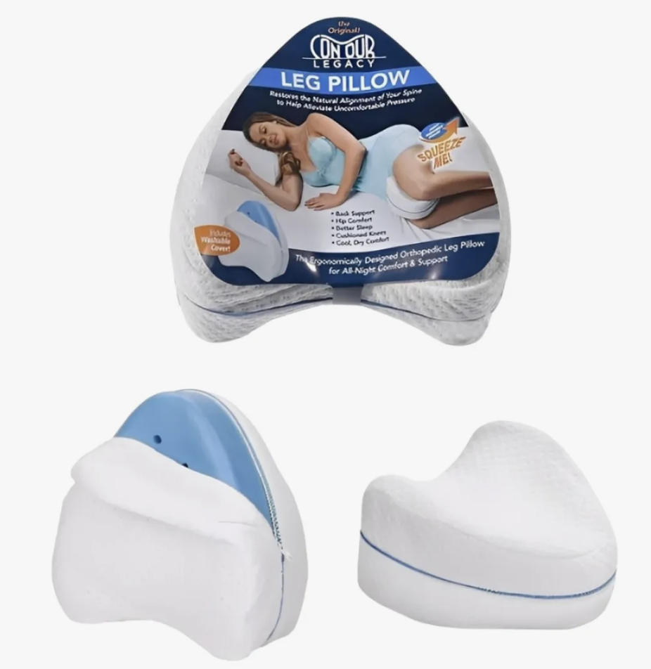 Almohada Viscoelástica para Piernas y Rodillas