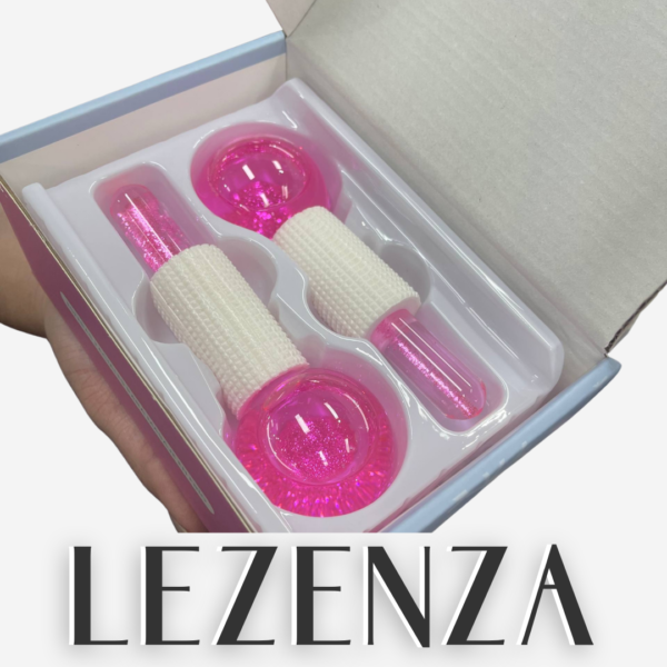 Bolitas de Hielo Facial Masajeadores de Cristal (2 Unidades)