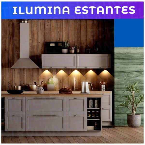 17634354628-3 LED Doble con Sensor de Movimiento 20 cm