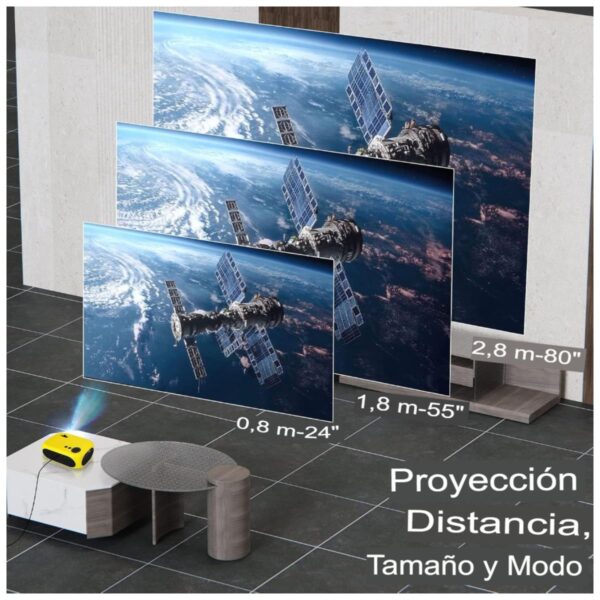 Mini Proyector Inteligente M24 4K