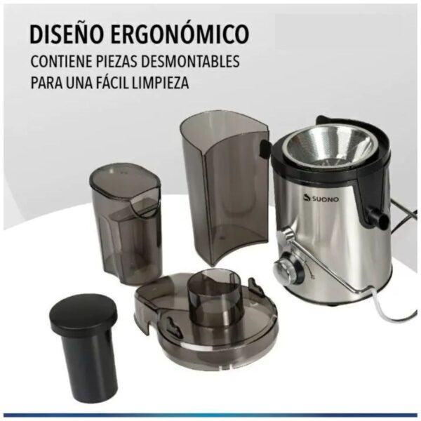 Juguera Automática Premium 500W 1.5L – Jugos Naturales en Minutos
