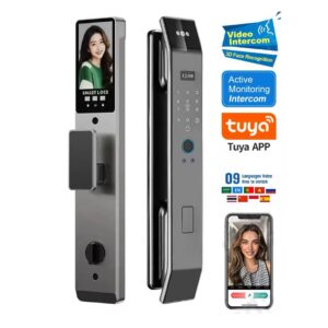 Cerradura Inteligente XF14 Pro Intercom | reconocimiento facial 3D y videoportero