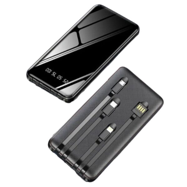 Power Bank Magnético Lambo 20000 mAh – Carga Rápida Inalámbrica y por Cable