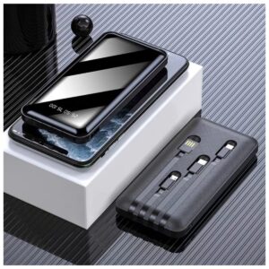 176439220116-3 Power Bank Magnético Lambo 20000 mAh – Carga Rápida Inalámbrica y por Cable