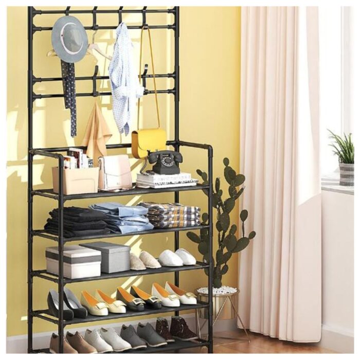 17646494121-3 Zapatero Organizador Vertical 4 Capas – Más Espacio, Mejor Orden