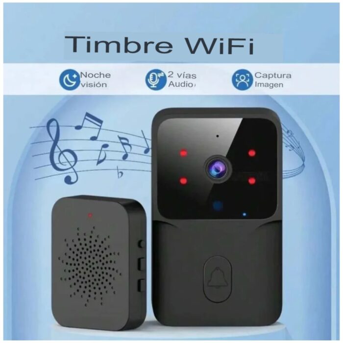 Cámara Timbre Inteligente HD Tuya Smart