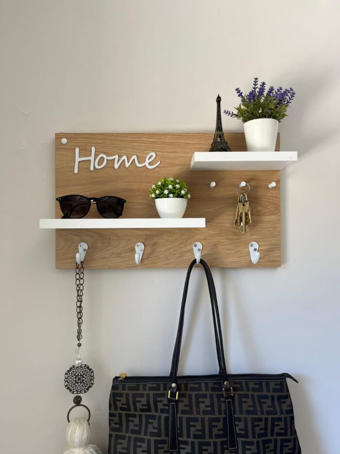 Perchero y Portallaves de Pared