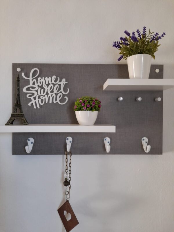 Perchero y Portallaves de Pared