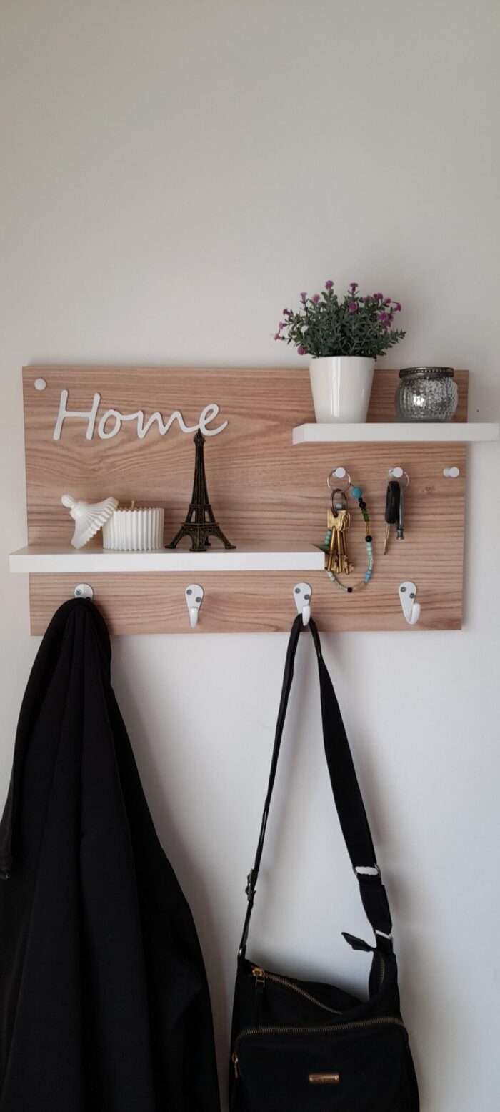 Perchero y Portallaves de Pared