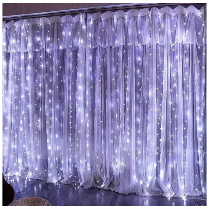 Cortina decorativa - Luz Fría 168 LED