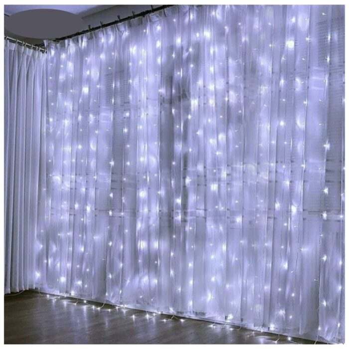 Cortina decorativa - Luz Fría 168 LED