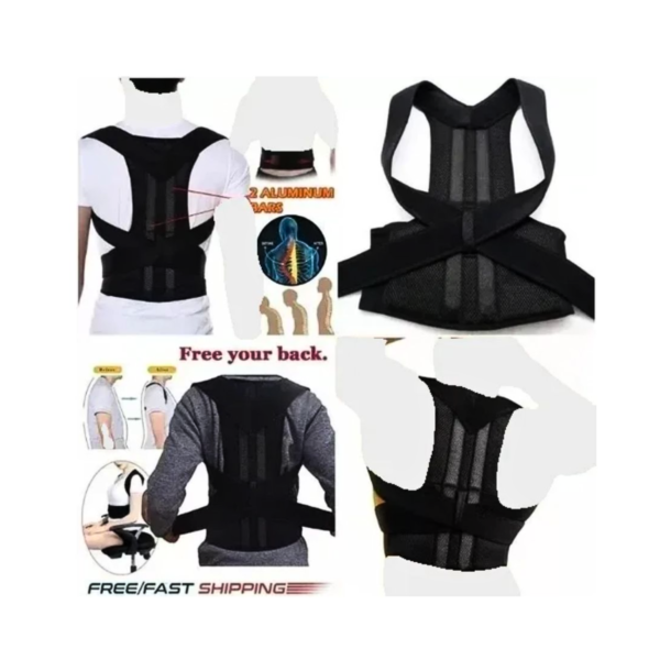 Corrector de postura1 Corrector de Postura Espalda y Hombros Fajaxl – Soporte Ergonómico XL