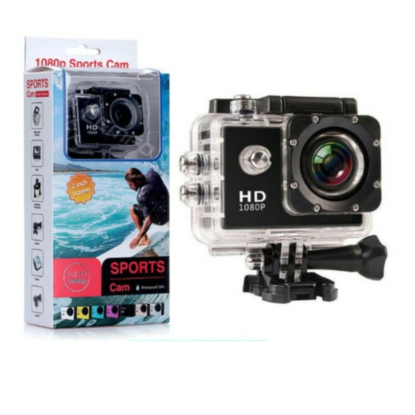 Cámara Deportiva HD Sumergible