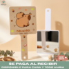 envio gratis Espejo de Mano Cuadrado Capybaras – Práctico, liviano y con diseño original
