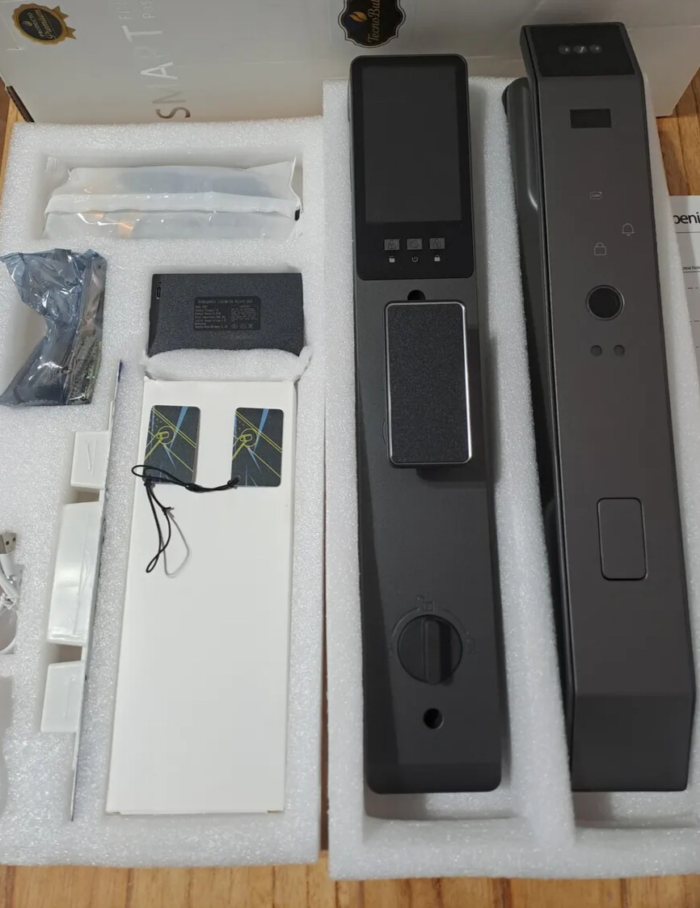 Cerradura Inteligente XF14 Pro Intercom | reconocimiento facial 3D y videoportero