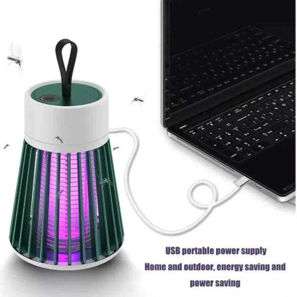 Lámpara Mata Mosquitos Atrapa Moscas USB