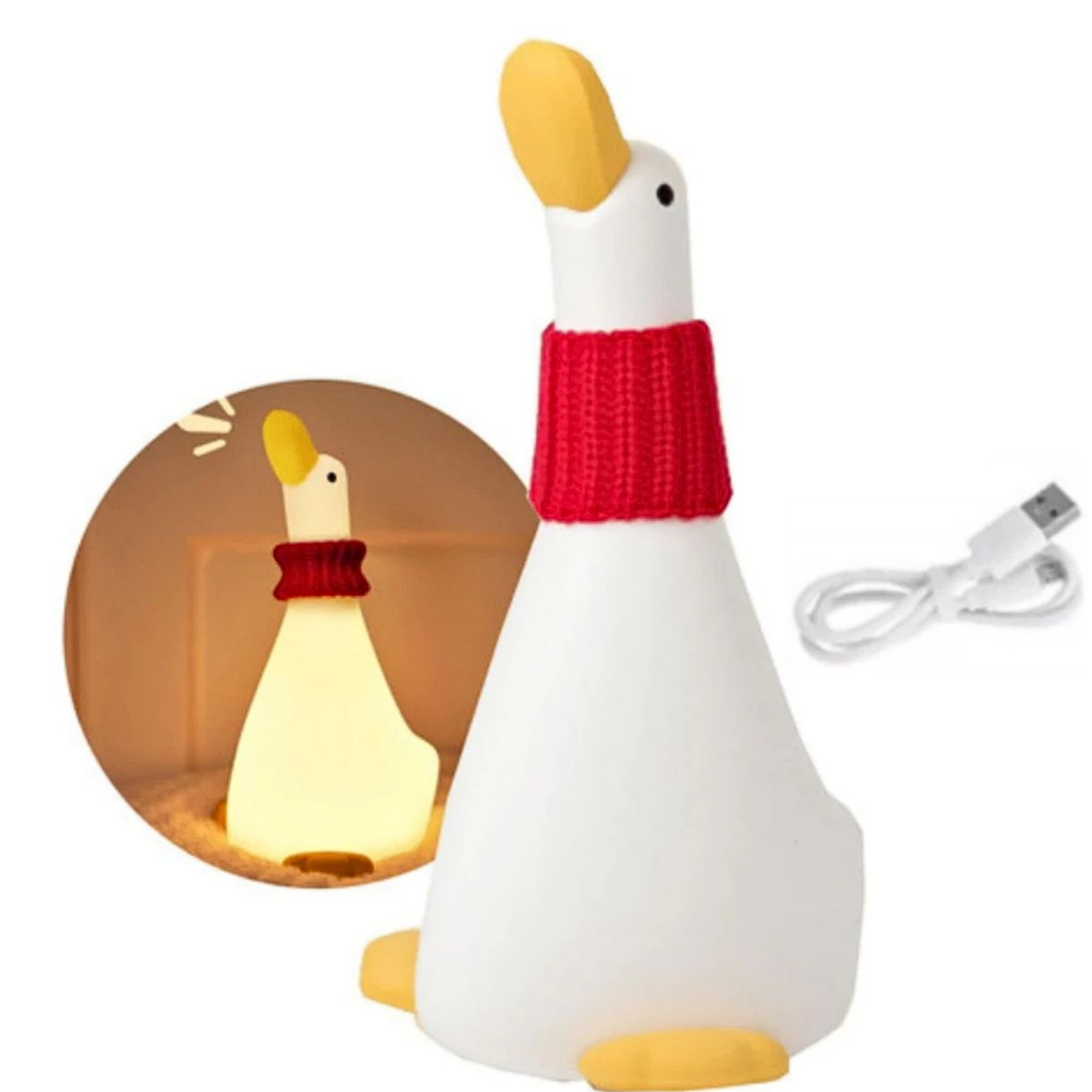 Lámpara Nocturna LED Pato