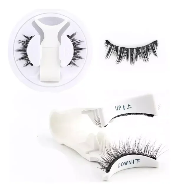 Pestañas Magnéticas con Estuche y Pinza – Aplicación Sin Pegamento