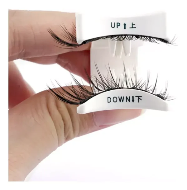 Pestañas Magnéticas con Estuche y Pinza – Aplicación Sin Pegamento