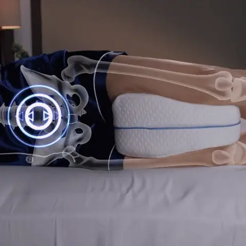 Almohada Ergonómica Separador de Piernas Memory Foam